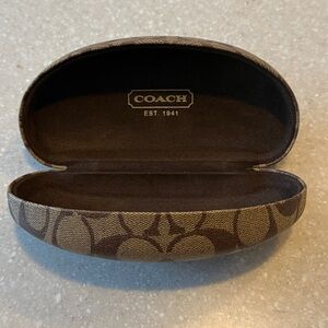 Coach Signature Clamshell Sunglass Hard Case